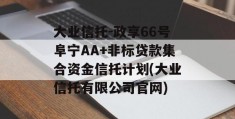 大业信托-政享66号阜宁AA+非标贷款集合资金信托计划(大业信托有限公司官网)