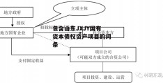 包含山东JXJY国有资本债权资产项目的词条