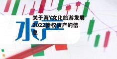 关于海Y文化旅游发展2022债权资产的信息