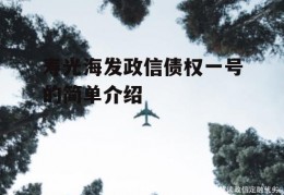 寿光海发政信债权一号的简单介绍