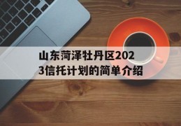 山东菏泽牡丹区2023信托计划的简单介绍