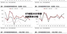 GT城投2022年债权的简单介绍