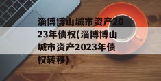 淄博博山城市资产2023年债权(淄博博山城市资产2023年债权转移)