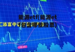 能源etf(能源etf包含哪些股票)