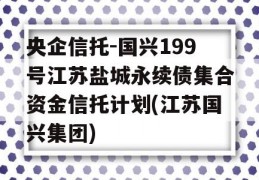 央企信托-国兴199号江苏盐城永续债集合资金信托计划(江苏国兴集团)