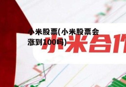 小米股票(小米股票会涨到100吗)