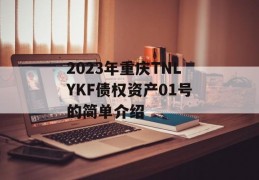 2023年重庆TNLYKF债权资产01号的简单介绍