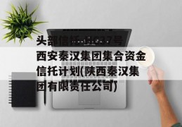 头部信托-HC37号西安秦汉集团集合资金信托计划(陕西秦汉集团有限责任公司)