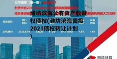 潍坊滨海公有资产收益权债权(潍坊滨海国投2021债权转让计划)