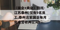 （国企+央企）信托-江苏泰州(仅有9名员工,泰州这家国企每月完成营收两亿元)