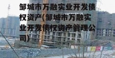 邹城市万融实业开发债权资产(邹城市万融实业开发债权资产管理公司)