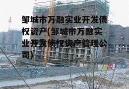 邹城市万融实业开发债权资产(邹城市万融实业开发债权资产管理公司)