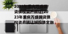 2023年重庆万盛国资债权资产转让(2023年重庆万盛国资债权资产转让城投债定融)