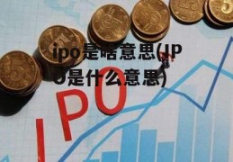 ipo是啥意思(IPO是什么意思)