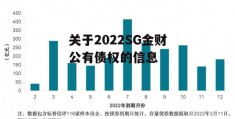 关于2022SG金财公有债权的信息