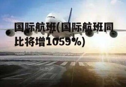 国际航班(国际航班同比将增1059%)