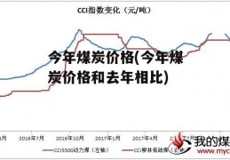 今年煤炭价格(今年煤炭价格和去年相比)