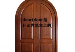 door(door是什么意思车上的)