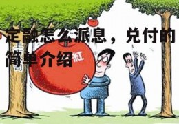 定融怎么派息，兑付的简单介绍