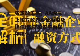 买定融工具，AA级以上地方政府平台融资及担保(政府融资平台提供担保)