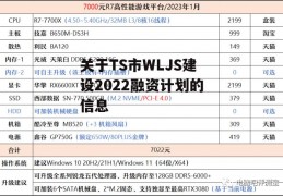 关于TS市WLJS建设2022融资计划的信息