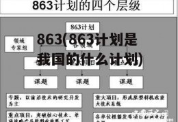 863(863计划是我国的什么计划)