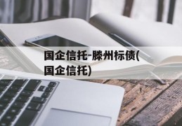 国企信托-滕州标债(国企信托)