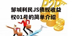 邹城利民JS债权收益权01号的简单介绍