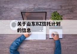 关于山东BZ信托计划的信息