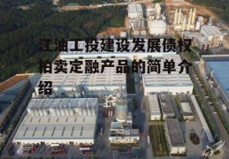 江油工投建设发展债权拍卖定融产品的简单介绍