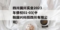 四川国兴实业2023年债权01-03(中翰国兴科技四川有限公司)