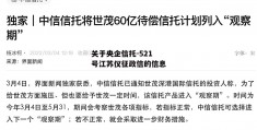 关于央企信托-521号江苏仪征政信的信息