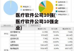 医疗软件公司10强(医疗软件公司10强企业)