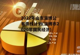 2022年山东淄博公有债权计划(淄博市2020年国民经济)