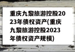 重庆九黎旅游控股2023年债权资产(重庆九黎旅游控股2023年债权资产规模)