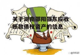 关于湖南邵阳邵东应收账款债权资产的信息