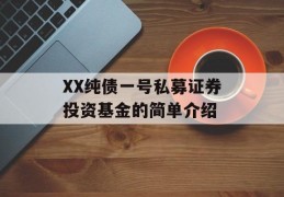 XX纯债一号私募证券投资基金的简单介绍