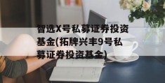 智选X号私募证券投资基金(拓牌兴丰9号私募证券投资基金)