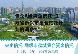 包含A级央企信托-江苏省泰兴市集合信托计划的词条