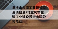 重庆市金潼工业建设投资债权资产(重庆市金潼工业建设投资有限公司电话)