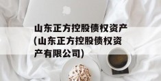 山东正方控股债权资产(山东正方控股债权资产有限公司)