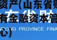 山东省财政直管县政信债权资产(山东省财政厅国有金融资本管理服务中心)