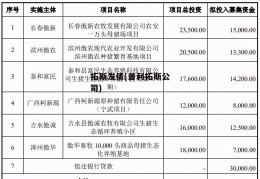 拓斯发债(普利拓斯公司)