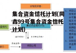 集合资金信托计划(同鑫99号集合资金信托计划)