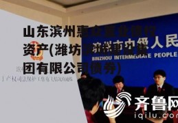 山东滨州惠众置业债权资产(潍坊滨城建设集团有限公司债券)