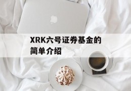 XRK六号证券基金的简单介绍