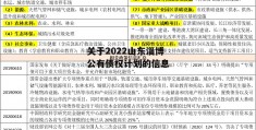 关于2022山东淄博公有债权计划的信息