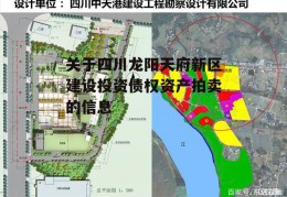 关于四川龙阳天府新区建设投资债权资产拍卖的信息