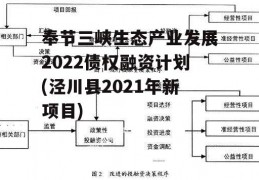 奉节三峡生态产业发展2022债权融资计划(泾川县2021年新项目)