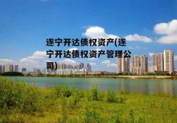 遂宁开达债权资产(遂宁开达债权资产管理公司)